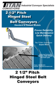 Hinged steel belt conveyor page description