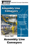 Assembly line conveyors description page