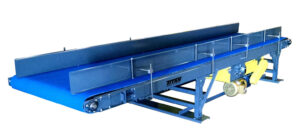 slider-bed-belt-conveyor-center-drive-&-take-up-adjustable-side-rails