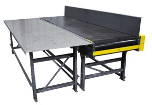slider bed belt conveyor for assembly line