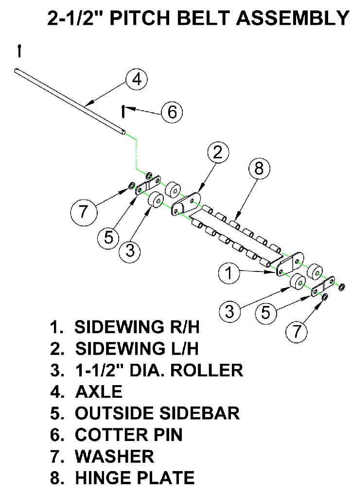 belt assembly conveyor