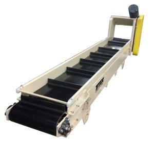cleated belt conveyor - top mount drive