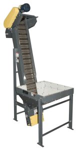 hinged-steel-belt-parts-conveyor-with-hopper