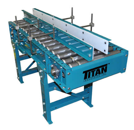 Model 402 Belt-Driven Live Roller Conveyor