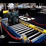 roller braking conveyor