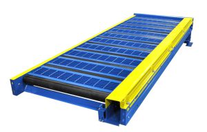 Knurled Roller CDLR Conveyor with Walk Plates