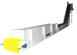 hinged-steel-belt-conveyor-with-large-custom-hopper