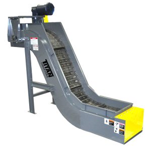 Hinged Steel Belt Parts Conveyor