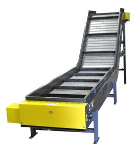 Special Drive Hinged Steel Belt Parts Conveyor