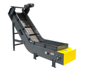 4" pitch hinged steel belt conveyor