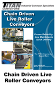 Chain driven love roller conveyors page description