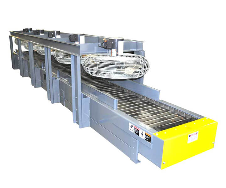 drying and cooling conveyor