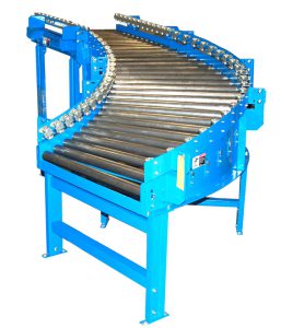 Gravity-Conveyor-with-Skate-Wheel-Side-Rails