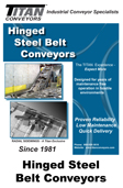 hinged steel belt conveyors