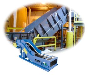 Heavy Duty Chain Edge Belt Conveyor for Corrugated, Paper Handling, Solid Waste & Feeding Pulpers