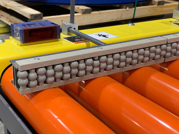 Slip-on conveyor roller - PRES-SAN MAKİNA - driven / coated / rubber