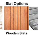 Slat Options Available