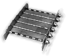 hinged steel conveyor replacement