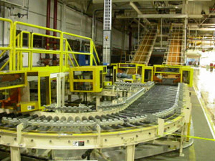 Undisclosed - Furniture assembly line - rollers - Industries - CITConveyors