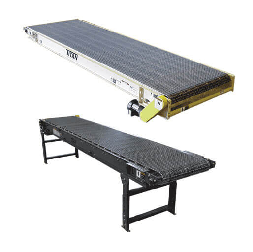 Model 124 Wire Mesh Belt Conveyor